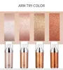 HANDAIYAN 20ml Makeup Highlighter Illuminator Metallic Liquid Face Contouring Body Bronzer Luminizer Shimmer Highlight Palette