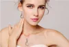 Peacock New Brides Jewelry Bridal Accessories Jewelry Earrings Necklace Crown 2 Pieces Charming For Wedding Bride7720883
