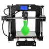 Offre spéciale imprimante 3d bricolage Anet A6 assemblage facile précision Reprap Prusa i3 Kit d'imprimante 3D bricolage avec filament 16GB écran LCD gratuit