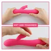 Umania Rabbit Vibrator Clitoris Stimulator Gspot Orgasm Sex Toys USB Charging Heating Vagina Massage Dildos for Women Adult Y20067605422