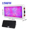 1200W LED Grow Light, Full Spectrum for Plants Veg and Flower with Double Switch Dual Chip, Daisy Chain, UV IR, Adjustable Rope Hanger