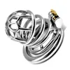 2019 el más nuevo Hot Sales Chastity Bondage Jaula con Anti-off Ring Pene Cock Jaula Chastity Device Juguetes Sexuales para Hombres G7-1-264E