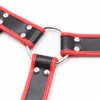 Homens Sexy Bondage PU cinto de couro Peito Harness Gay Buckles Fetish Clubwear Adultos Sex Toys por Homem