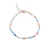 Summer Crystal Beads Anklets voor Vrouwen Vrouwelijke Barefoot Sandalen Voet Sieraden Multi Color Enkelarmbanden voor Dames Been Ketting Sieraden