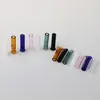 DHL Shipping!!! Glass Filter Tips With Round Flat Mouth For Tobacco Dry Herb RAW Rolling Papers Cypress Hill Cigarette Glass Filter Tips