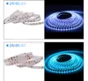 12V / 24V RGBWW LED 스트립 Dimmable 플렉스 로프 라이트 SMD5050 16.5ft 300LEDS 테이프 조명 1 LED 스트립에서 방수 5 색