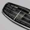 1 кусок высочайшего качества ABS AID Grilles для S Class W222 S65 Chrome / Glossy / Matte Black Front Air Air Milly Grille