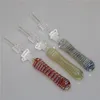 Kit de bang en verre narguilé avec embouts en quartz Dab Straw Oil Rigs Accessoires de pipe à fumer en silicone Conduites d'eau