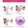 6 i 1 Derma Roller med utbytbara huvuden Microneedle Roller Kits för hudvård Ansikte Rengöring Dermaroller Skönhetssalong