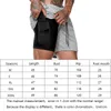 2019 Mens Gym Shorts Double-Deck 2 in 1 Fitness Running Korte Broek Workout Bodybuilding Ondergoed Sneldrogende Running Shorts Mannen