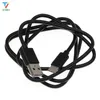 500 pcs/lot 1 m haute qualité blanc/noir rond Micro usb/type-c câble de données de bière directe pour Samsung huawei xiaomi htc