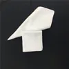 100% katoen wit zakdoek satijn strip vierkante zakdoek witte tafel servet mannelijke vrouwelijke katoenen zweethanddoek 40 * 40cm