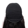 Malaysian Human Hair T-head Straight Lace Front Wig 16-30inch Virgin Hair Wigs T-head Wig Middle Left Straight