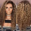 26 inches Aimisi Synthetisch haar pruik voor zwarte vrouwen Perruques de Cheveux Humains Afro Kinky Curly Pruiken C078 #