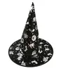 Halloween Pumpkin Heks Hat Party Cosplay Kids Volwassen Wizard Schedel Cap Fancy Jurk Jongens Meisjes Decoratie Prop Kostuums Vrouwen Mannen Coloful Hoeden