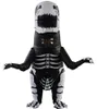 2021 Costume da tema gonfiabile di Halloween Costume Dinosaur Party Puntelli performance Puntelli per adulti Abbigliamento divertente divertente per bambini e adulti