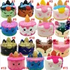 Squishy Speelgoed Kunsthaken Konijn Tijger Eenhoorn Cake Panda Ananas Beer Cake Mermaid Slow Rise Squeeze Leuke Celtelefoon Band Gift voor Kid aan