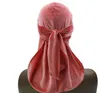 남성 벨벳 Durags Bandana Turban Hat For Women 가발 Doo Men Durag Biker Headwear 머리띠 해적 모자 Du-RAG 헤어 액세서리 코스프레 모자