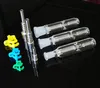 Mini coletores de vidro Nector Kit WAX Oil Dab Rigs com ponta de titânio Keck Clip de plástico Nector Collector Kits 10mm 14mm 19mm Joint NC09