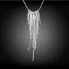 Nuovissima collana di vimini in argento sterling placcato 18 pollici DHSN026 Moda placcato argento 925 Collane con ciondolo gioielli4444927