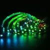 5V 30LEDS / M SK6812 RGB LED Strip Light, 30Pixels / m 5050 SMD RGB Pixel LED Flexibel bandlampa, 5m / Roll, Svart PCB, Vattentät IP65