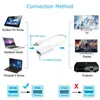 Thunderbolt Mini Display Port DisplayPort DP Stecker auf HD Buchse Mini DP Konverter Adapterkabel für Apple MacBook PC MQ50