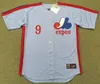 Montreal Expos 29 TIM WALLACH 14 ANDRES GALARRAGA 9 MARQUIS GRISSOM 8 GARY CARTER 10 ANDRE DAWSON DELINO DeSHIELDS baseball jersey 01