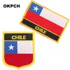 Free Shipping WALES Flag Embroidery Iron on Patch 2pcs per Set PT0242-2