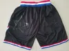 Nowe wszystkie gwiazdy BaseKetball Shorts Ubrania sportowe czarno-białe kolory rozmiar s-xl mix dopasowanie zamówienia wysokiej jakości