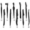 10 stili Nessuno Rasoio per sopracciglia elettrico Set di rimozione dei capelli Lame per sopracciglia Rasoio per kit di trucco Taglio in acciaio inossidabile Strumenti cosmetici 1pc