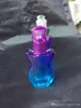 Colored glass alcohol lamp Wholesale Glass Bongs, Glass Hookah, Smoke Pipe Accessories