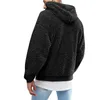 Mens Autumn Winter Sherpa Hoodies Plush Hooded Pullover Sweatshirt Junior Boys Hip Hop Fleece Hoodie Outwear Tops Berber tröja C9876349