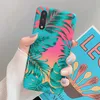 Huawei P20 P30 Pro LiteソフトIMDケースのレトロフラワーズバナナリーフ電話ケースHuawei Mate 20 Lite Pro Back Cover4664976のソフトIMDケース