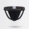 Podwójne D G-String Stringi Mężczyźni 4 Kolory Męskie Sexy Stringi Briefrowe Bielizna gejowska Męskie Jockstraps Gay Men Bielizna Jockstrap J191205