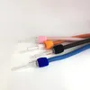 Nuove punte acriliche colorate Maniglia del filtro del tubo flessibile grande Fai da te Godetevi il design innovativo portatile per il kit di pipa da fumo Narghilè Shisha Torta calda DHL