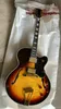 Högkvalitativ ny stil Sunburst Jazz Electric Guitar Golden Hardware Gratis Frakt Friskris