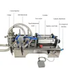 Doppelkopf-Flüssigkeitsfüllmaschine für Milch, Saft, Essig, Öl, Waschmittel, Seife, Händedesinfektionsmittel, quantitativer Füllstoff