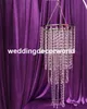 Moda Modern acrílico candelabro de cristal lustre de casamento pingente para decoração do evento decor489