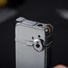 Jobon Torch Lighter med 2 slags Flame Creative Sliping Wheel Refillable Jet Lighters for Cigar Cigarette