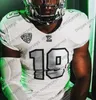 thr Custom Eastern Michigan Eagles 2019 EMU Fútbol Cualquier nombre Número Verde Blanco 5 Shaq Vann 9 Mike Glass III Wiegers Banham Jersey 4XL