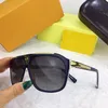 Evidence Luxury Millionaire Sunglasses Retro Vintage Men Designer Sunglasses Shiny Gold Summer Style Laser Logo Gold Plated Z0350W