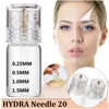 Hydra Needles 20 sello Aqua Micro Channel Mesoterapia Gold Needle roller Sistema de tacto fino derma CE