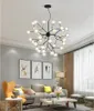 Branches d'arbres modernes boule led lustres pendentif en verre éclairage blanc chaud couleur blanc froid G4 Suspension Livraison gratuite 100% fait main