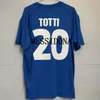 Retro 2000 Italia camisetas de fútbol local DEL PIERO maglia ROSSI TOTTI PIRLO italiade camiseta de fútbol maglie kits de calidad hombres Maillots de football jersey