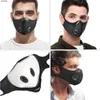 Anti PM2.5 Baumwolle Anti Haze Anti-Dust-Gesicht aktiviert Kohlenstoff-Zyklus-Mask-Filter-Mund-Muffel mit Ventil
