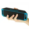 SC208 Taşınabilir Mini Kablosuz Bluetooth Hoparlörler Su Geçirmez Enayi Hoparlör Mic HiFi Subwoofer Duş Müzik Çalar