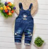 Toddler Bebek Giysileri Bebek Erkek Kot Tulum Bebek Kız Askı Pantolon Tasarımcı Çocuk Pantolon Çocuk Denim Tulum 14 Tasarımlar 4200