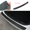 Adesivo universal para placa de proteção traseira do porta-malas, adesivo para proteção contra arranhões, tira de fibra de carbono 3d 3571277