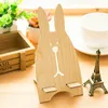 DIY Cute Rabbit Wood Подставка для зарядки мобильного телефона Аксессуары для мобильных телефонов для фильмов и ТВ для Iphone 494767655