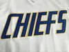 Cheap Hanson Brothers #16 #17 #18 Charlestown Chiefs Slap Shot White Blue Movie Hockey Jerseys Free Shipping